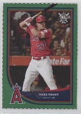 2018 Topps Big League Green Box Cards Mike Trout #B1 0nr3