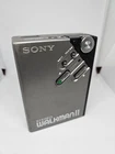 Sony WM-2 Walkman Stereo Portable Cassette Player Silver Working
