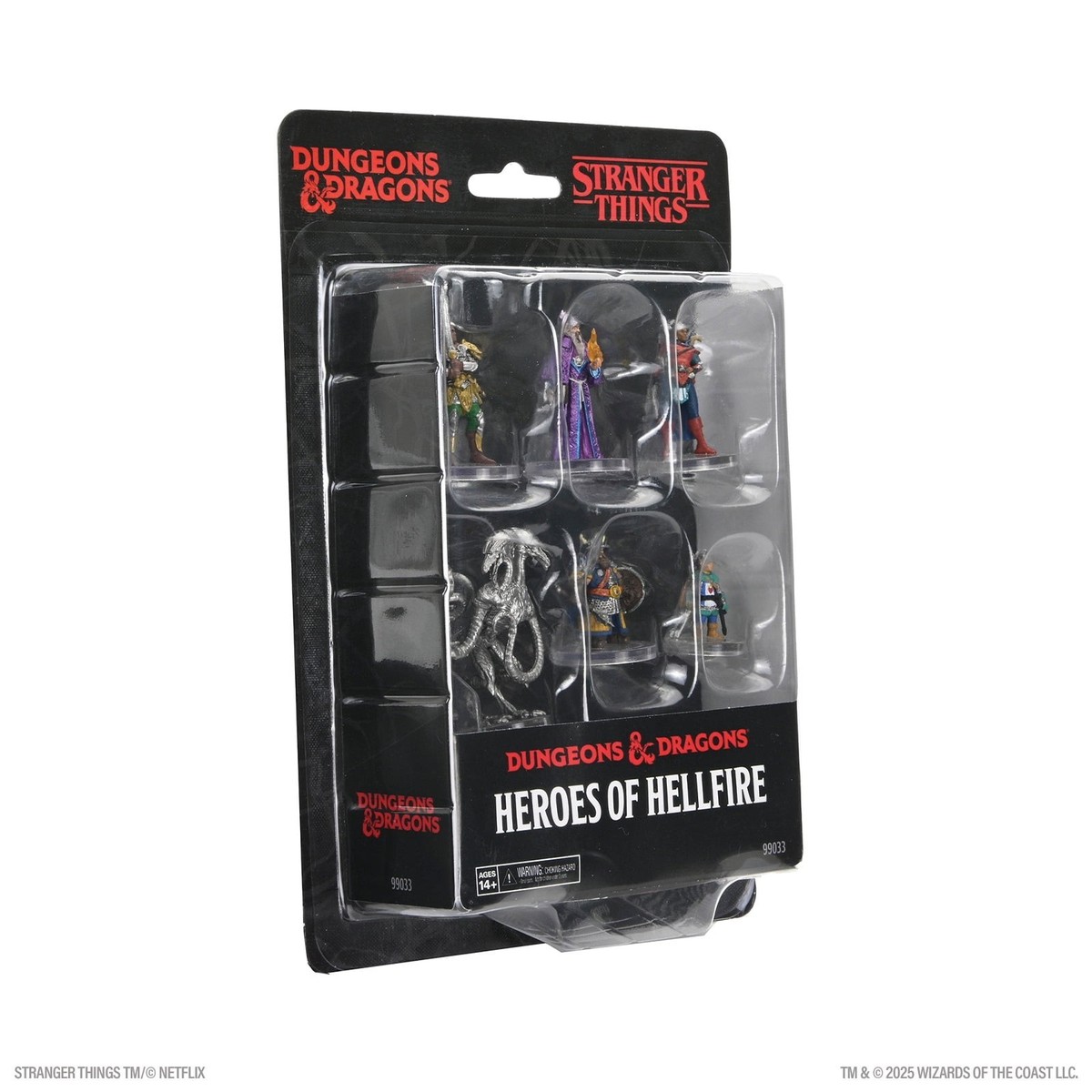 Dungeons & Dragons × Stranger Things Heroes of Hellfire Miniatures