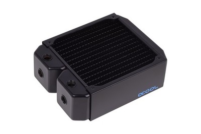 Alphacool NexXxos UT60 Full Copper Radiator140, 140mm x 1, Single Fan, Black