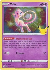 Pokemon Card - Celebrations 011/025 - MEW (ho...