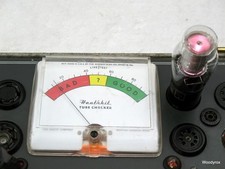 Heathkit TC-2 Tube Checker Tester + Manual Calibrated & Tested, VGC, NO ROLL