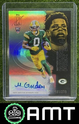 2025 Topps Signature Matthew Golden Rookie Class Autographs (RAW)
