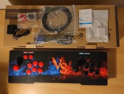 Pandorra Box 3D Retro Spielkonsole mit 10.000 Spielen,Arcade-Controller