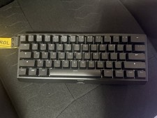 Wooting 60HE+ Compact Wired QWERTY English Keyboard Black w/ Strap