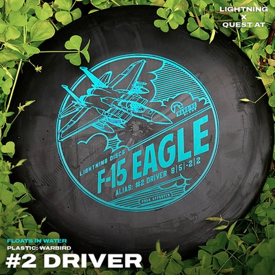 NEW Lightning Warbird F-15 Eagle #2 Driver  - COLORS WILL VARY