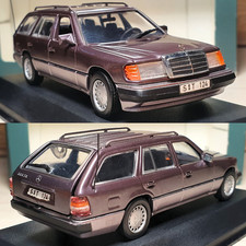 1/43 Dealer Minichamps Mercedes W124 T Model Wagon Bornite Diecast Toy Car Rare