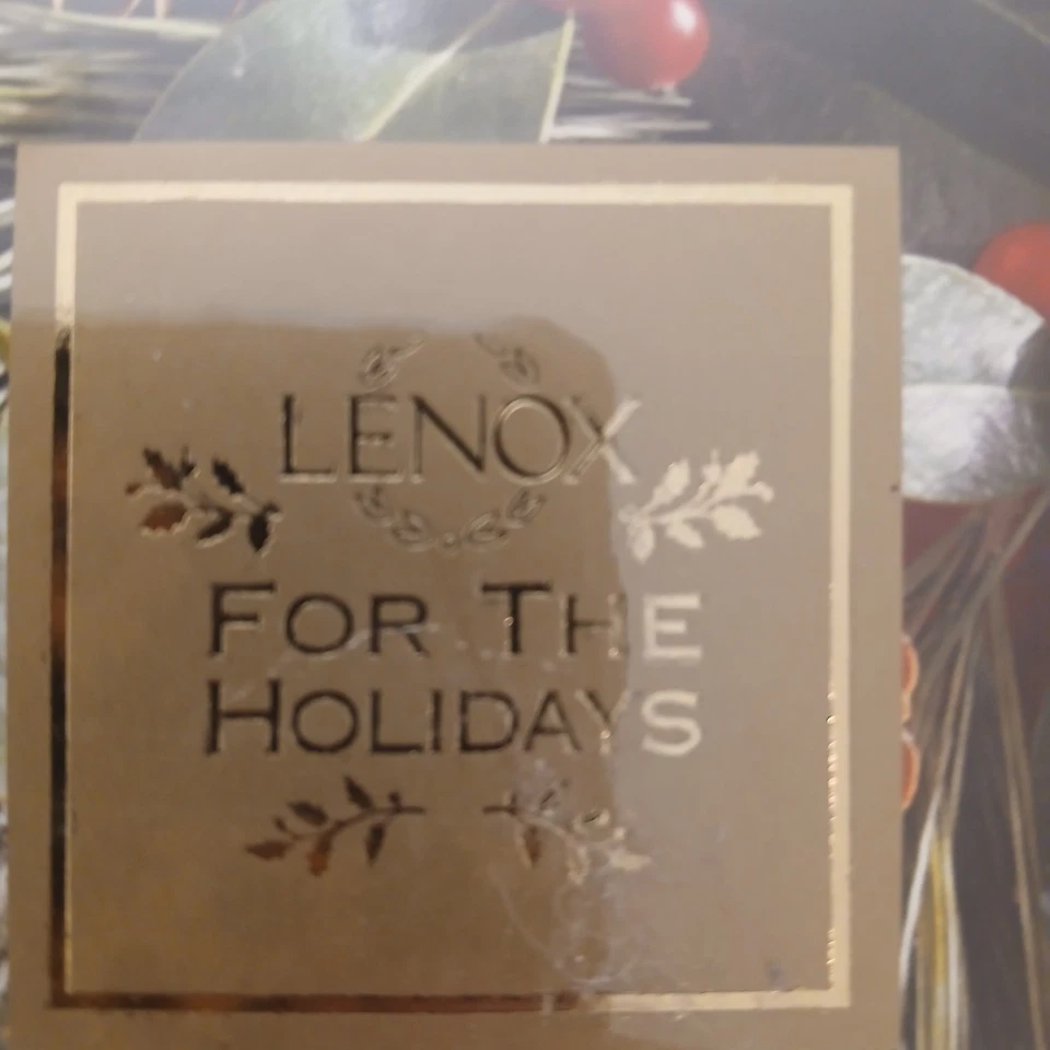 Lenox For The Holidays Tablecloth Oblong 60x84 - Image 2 of 4