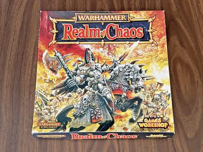 Warhammer: Realm of Chaos | Supplement | 1997 {NEW in Open Box - COMPLETE} RARE
