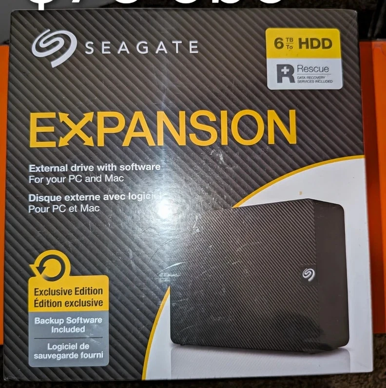 Seagate External Hard Disk Drives TB 6 for sale | eBay