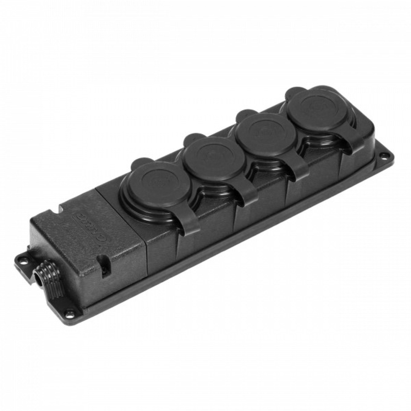 Verteiler 4-Steckdosen mit/u (Schuko) IP44 ORNO OR-AE-13167(GS)