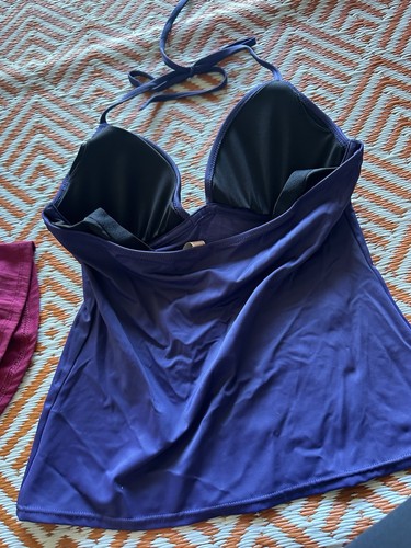 Victoria’s Secret eggplant purple holder top swim top bikini size 36B - Picture 8 of 9