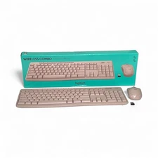 Logitech Wireless Keyboard and Mouse Combo - Rose Gold