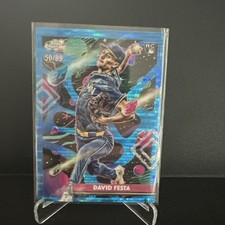 Topps Cosmic Chrome 2025 Rookie Blue Moon Refractor David Festa #50/99 Twins