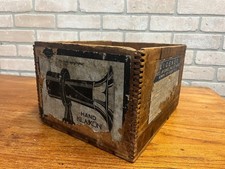 Vintage 1920s Klaxon Automobile Car Horn Advertising Wooden Crate Box Lovell Mcc Vintage 1920s Klaxon Automobile Car Horn Advertising Wooden Crate Box Lovell Mcc
