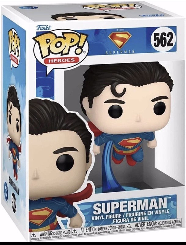 Funko Pop! DC: Superman 2025 - Superman - Collectable Vinyl Figure 562