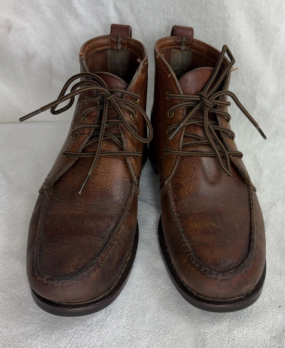 Orvis Brown Leather Ankle Boots Soles Men\'s 11.5N Orvis | Shoes | Orvis Brown Leather Ankle Boots Soles Mens  main image 2