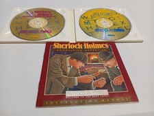 Sega Classics Arcade Collection + Sherlock Holmes Sega CDs + Manual 1992 👀