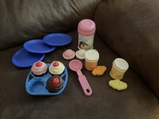 Fisher Price Fun With Food Cupcakes/Muffin Pan, Baby Food, Ice Cream