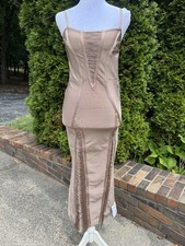 ASOS Design Women’s Ruched Panel Bodycon Midi Dress Size XS