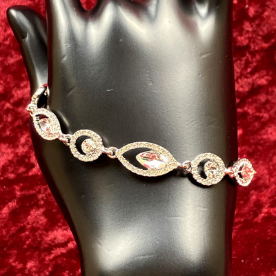 Givenchy Pave Crystal Orb Flex Bracelet NWT RP $68