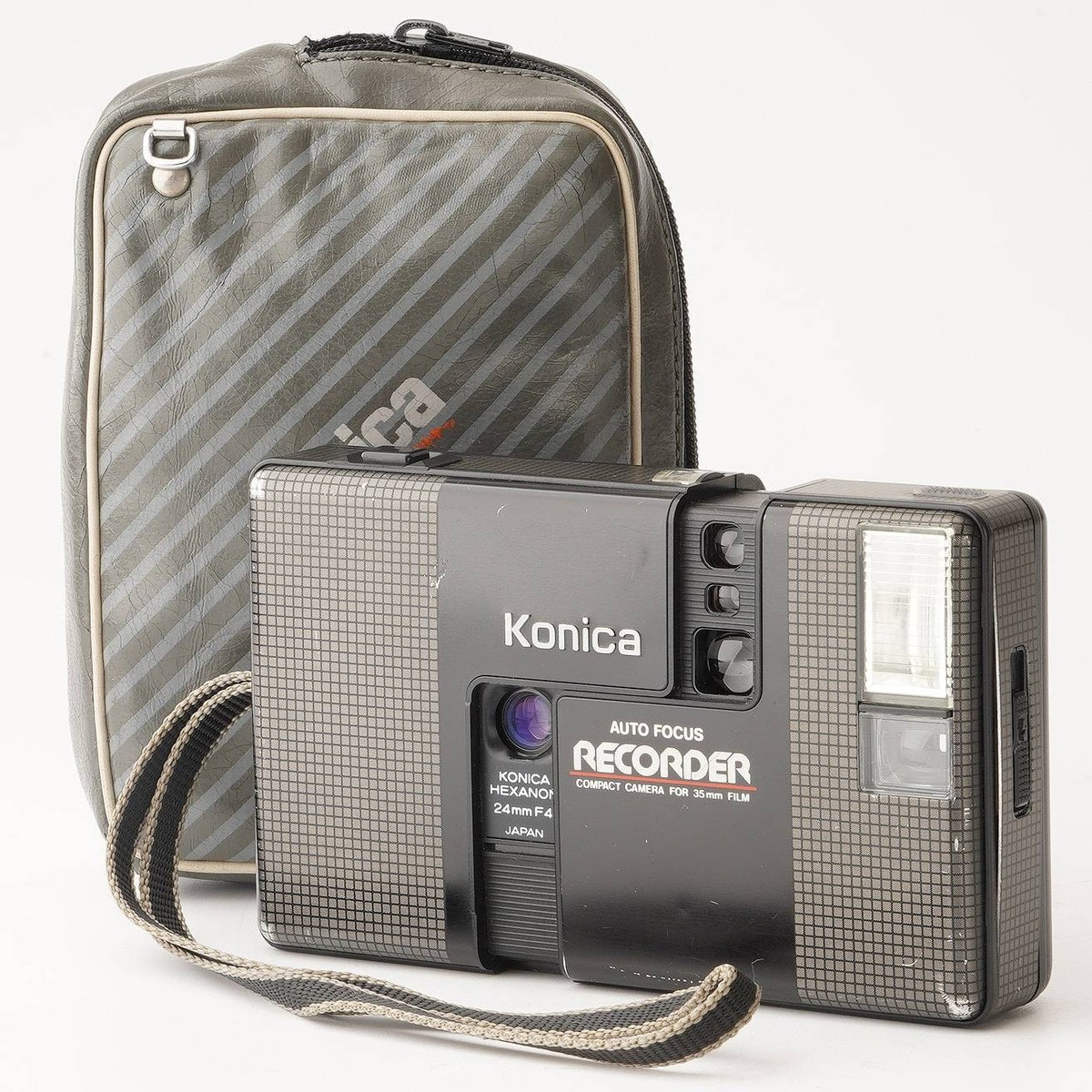 Konica Recorder Hexanon free The FotoStrobo Konica RECORDER HEXANON 24mm F4 コンパクトカメラ AUTO FOCUS