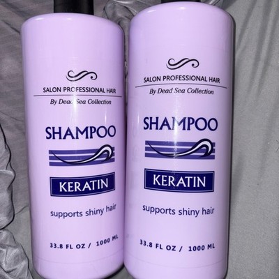 Dead Sea Collection Pro Growth KERATIN Shampoo and Conditioner 2PC Set Jumbo Sz