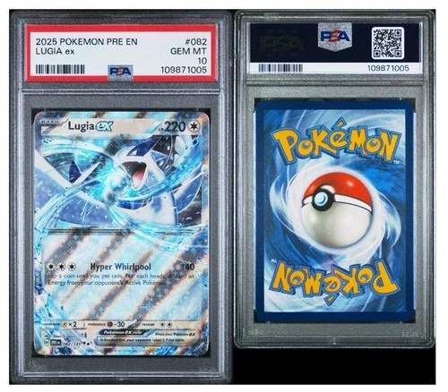 Lugia ex 082/131 Sv: Prismatic Evolutions Holo PSA 10
