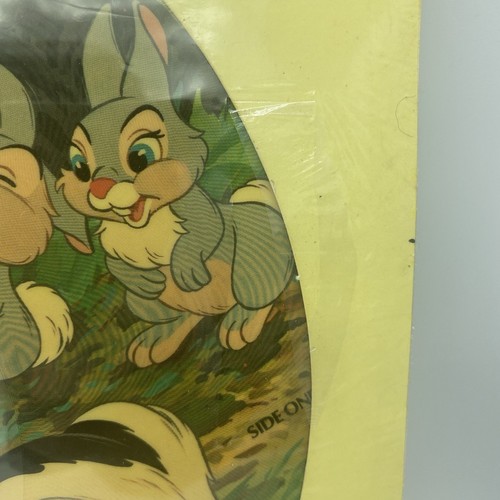 Walt Disney's, Bambi Picture Disc LP Record, Story And Songs From Bambi Sealed - Picture 6 of 11