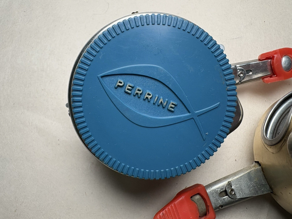 2 Vintage Perrine Automatic Fly Reels-No. 51 and No. 81 | eBay