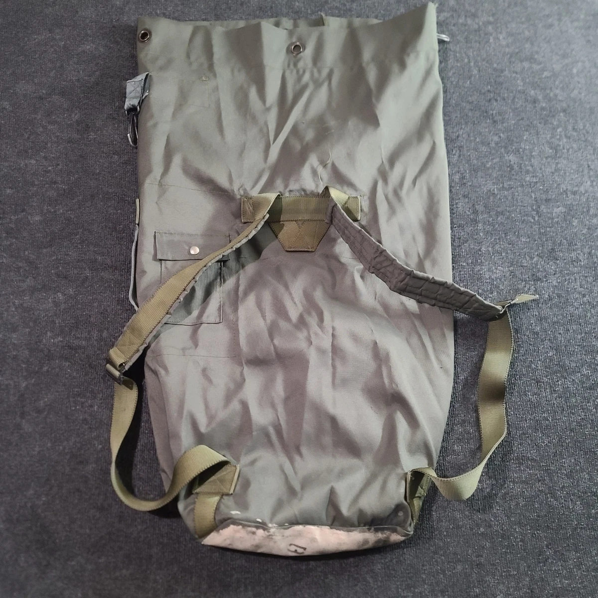 Vintage Army Duffle Bag In Collectible Military Surplus Bags