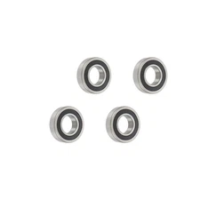62/32-2RS 4 Pack 32mm Inner Dia 65mm OD 17mm Deep Groove Ball Bearing for CNC