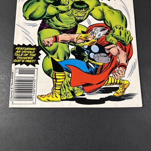 The Mighty Thor #385 Marvel Comics 1987 Hulk Battle Thor Copper Age Comic JL - Picture 2 of 7