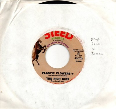Rich Kids (The):Plastic flowers/I got to find me a woman:US Steed:1967