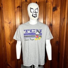 : Disney XL TCU Horned Frogs Mickey Mouse Gray Graphic Tee