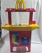 McDonalds Drive Through Kitchen Play Set Vintage Working Sound