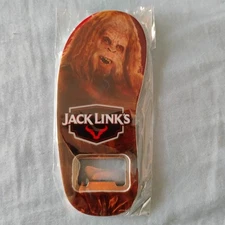 JACK LINKS Fridge Magnet BOTTLE OPENER  4.5 Inch SASQUATCH Big Foot