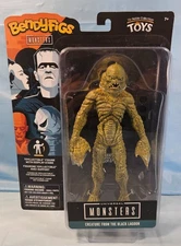 Bendyfigs Universal Monsters Creature From The Black Lagoon Figure New
