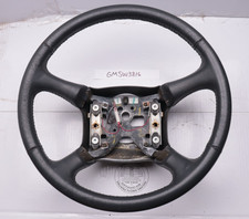 Vg 1998-2002 Chevrolet Silverado Tahoe Suburban S-10 Gray Leather Steering Wheel