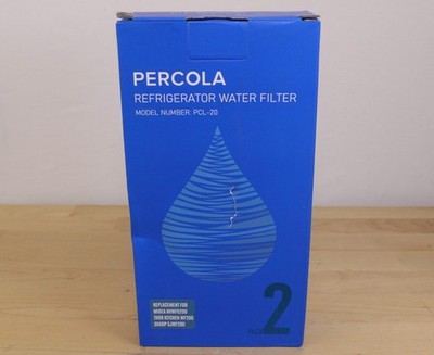 Percola Refrigerator Water Filter PCL -20, Set of 2, OPEN BOX