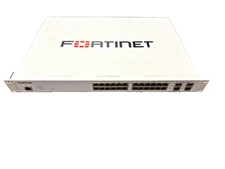 Fortinet FS-124F-POE 24 Gigabit Ethernet FortiSwitch Switch