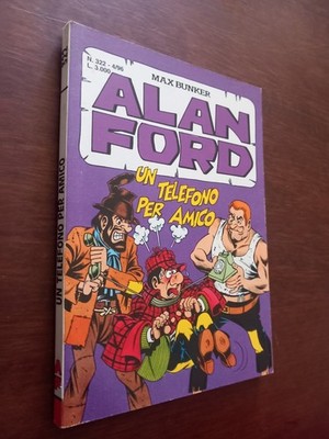 ALAN FORD I SERIES COMIC NO. 322 A PHONE FOR FRIEND