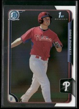 2015 Bowman Draft #18 Greg Pickett Philadelphia Phillies