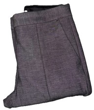 Express Women Charcoal Gray Stretch Ankle High Rise Trouser Size 4R EUC