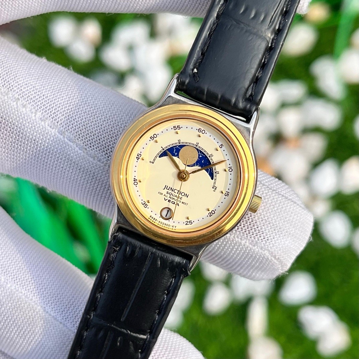 Kaori Ma Citizen Vega Quartz Moon Phase Women's Watch 6A85-K00675 for