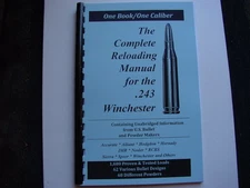 .243 Winchester  The Complete Reloading Manual Load Books Latest Version