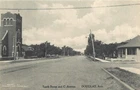 c1910 Douglas Arizona Tenth & C Street Avenue Albertype Postcard 25-4036