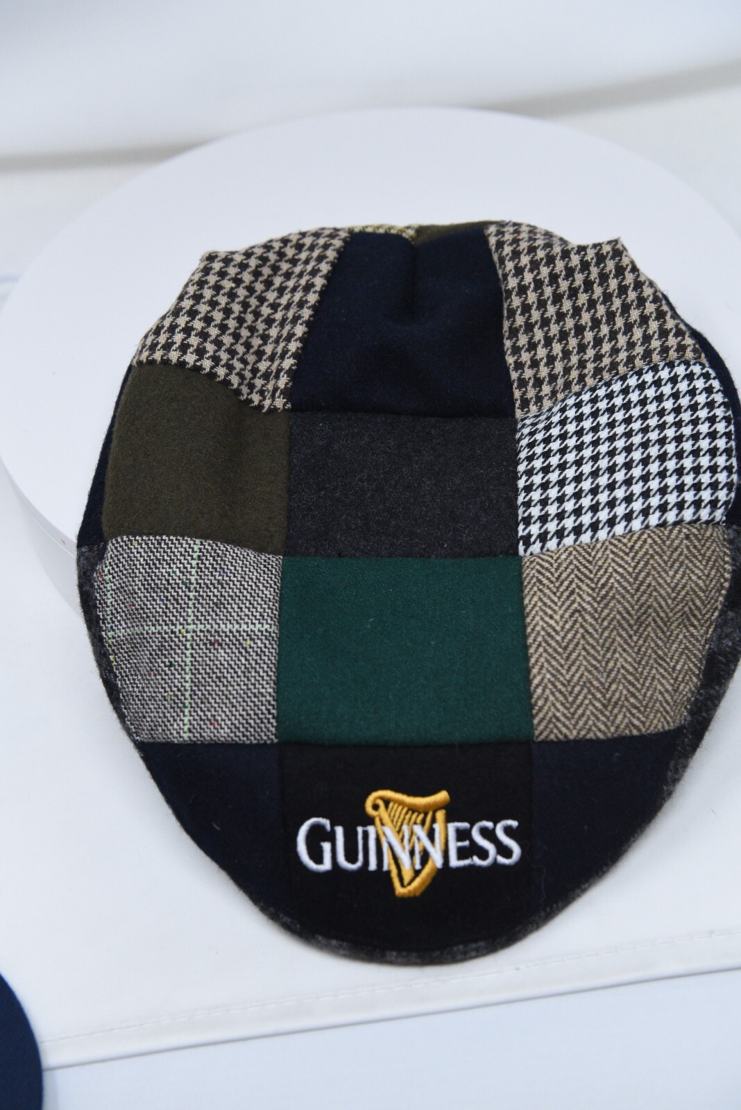 Guiness Beer Traditional Patchwork Flat Cap Golf … - image 3
