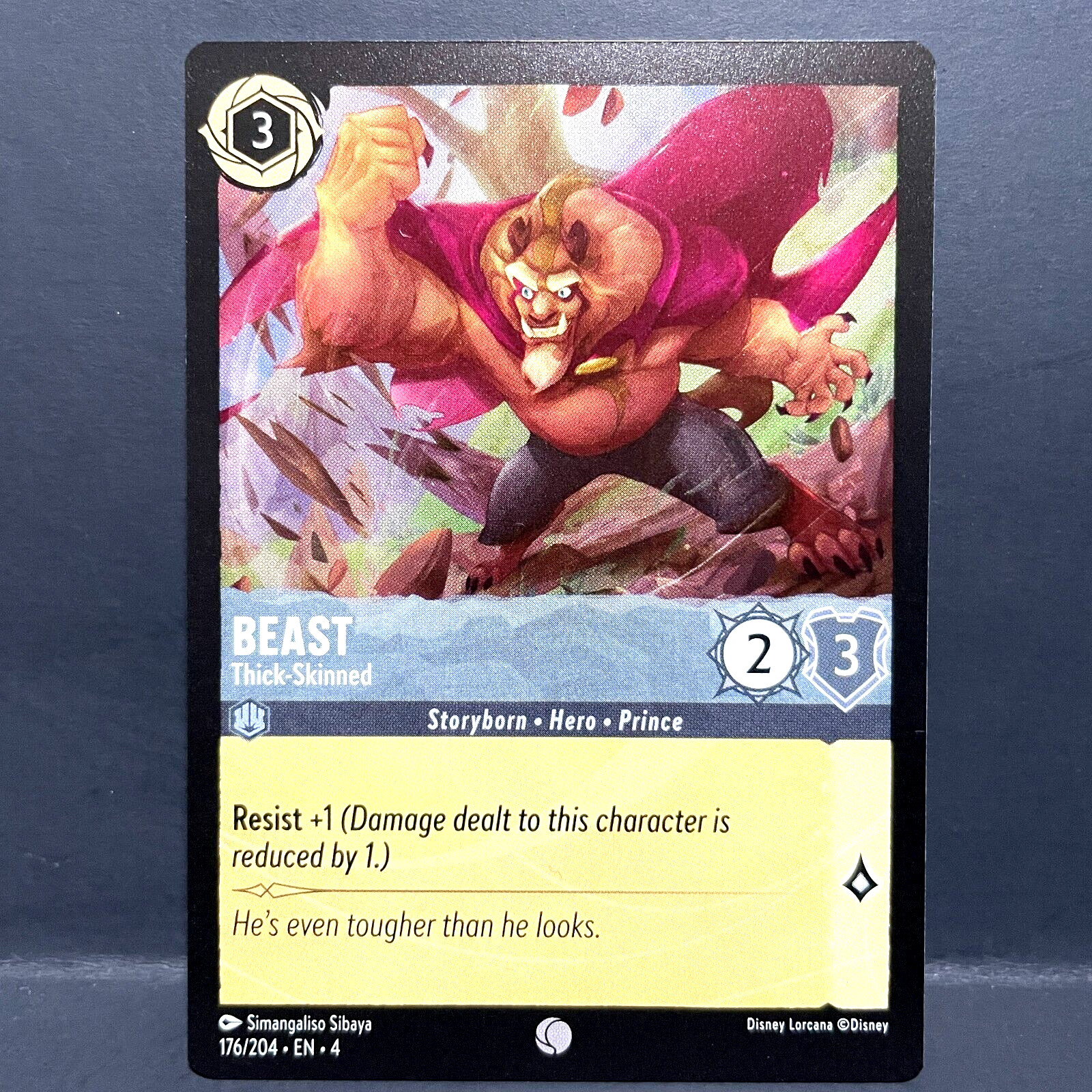 2024 DISNEY LORCANA URSULA'S RETURN BEAST 176/204 COMMON