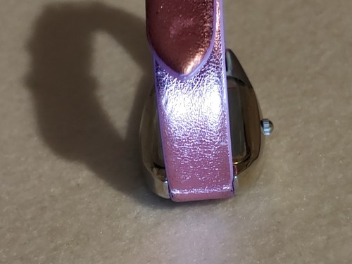 WOMEN'S/JUNIORS DISNEY MINNIE MOUSE WATCH PINK METALLIC BAND MIN175K-new battery - Picture 10 of 16